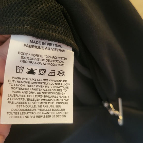 Nike Sportswear Black Cargo Utility Jumpsuit One Piece Women's Sz M Large Swoosh - Picture 10 of 16